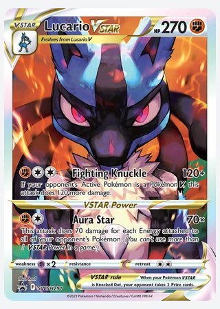 Lucario VSTAR — catalogusbeeld