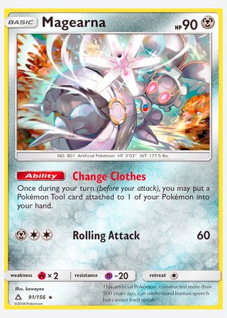 Magearna — catalogusbeeld