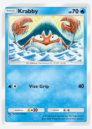 Krabby — catalogusbeeld