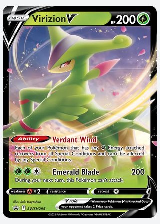 Virizion V — catalogusbeeld