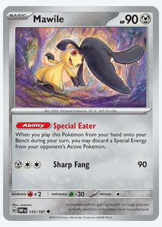 Mawile — catalogusbeeld