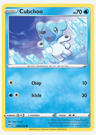 Cubchoo — catalogusbeeld