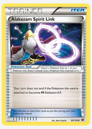 Alakazam Spirit Link — catalogusbeeld