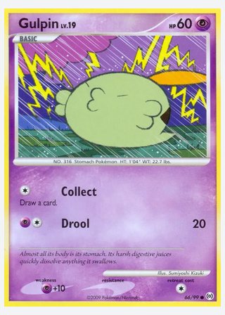 Gulpin — catalogusbeeld