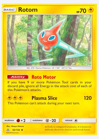 Rotom — catalogusbeeld