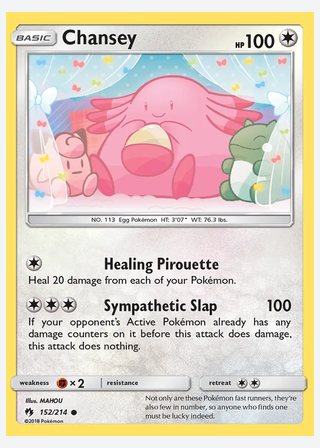 Chansey — catalogusbeeld