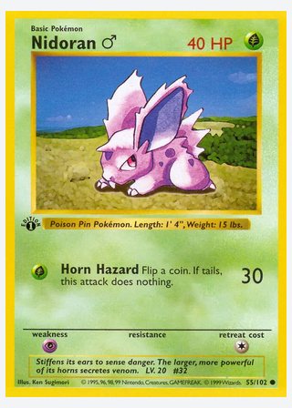 Nidoran♂ — catalogusbeeld