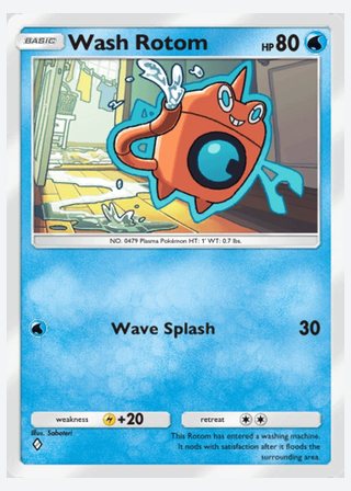 Wash Rotom — catalogusbeeld