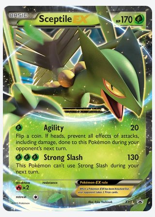Sceptile EX — catalogusbeeld
