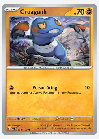 Croagunk — catalogusbeeld