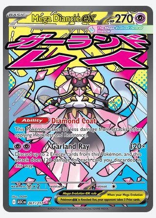 Mega Diancie ex — catalogusbeeld
