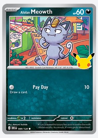 Alolan Meowth — catalogusbeeld