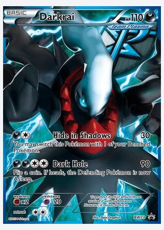 Darkrai — catalogusbeeld