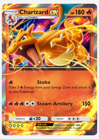 Charizard ex — catalogusbeeld