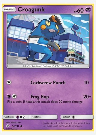 Croagunk — catalogusbeeld