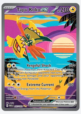 Tapu Koko ex — catalogusbeeld