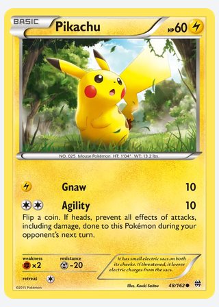 Pikachu — catalogusbeeld