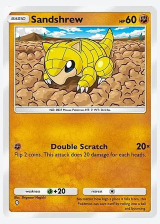 Sandshrew — catalogusbeeld