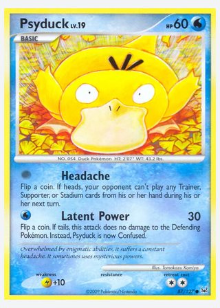 Psyduck — catalogusbeeld