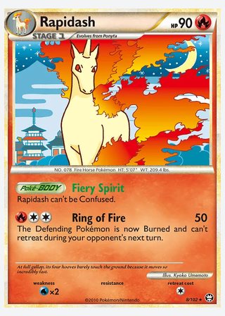Rapidash — catalogusbeeld