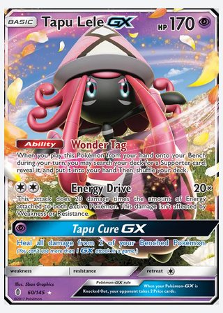 Tapu Lele GX — catalogusbeeld