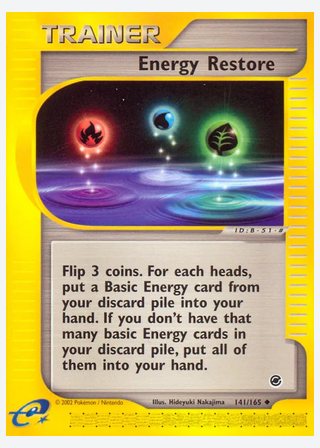 Energy Restore — catalogusbeeld