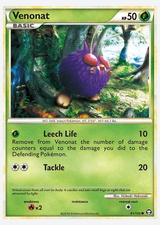 Venonat — catalogusbeeld