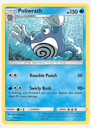 Poliwrath — catalogusbeeld