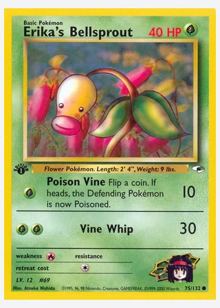 Erika's Bellsprout — catalogusbeeld