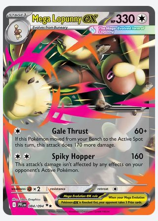 Mega Lopunny ex — catalogusbeeld