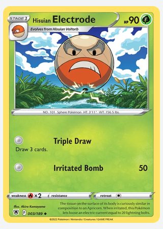 Hisuian Electrode — catalogusbeeld