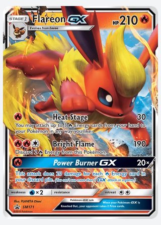 Flareon GX — catalogusbeeld