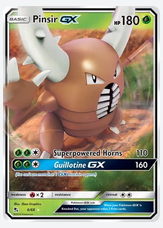 Pinsir GX — catalogusbeeld