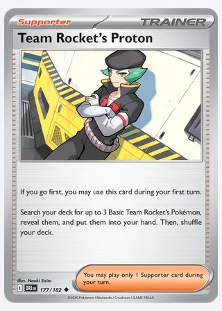 Team Rocket's Proton — catalogusbeeld