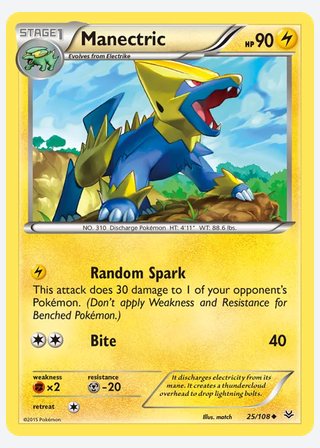 Manectric — catalogusbeeld