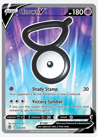 Unown V — catalogusbeeld