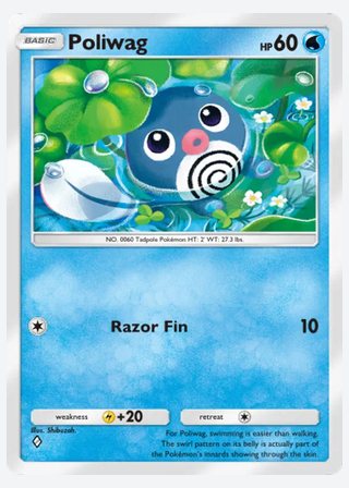 Poliwag — catalogusbeeld