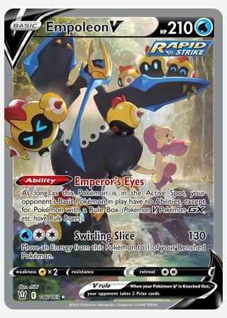 Empoleon V — catalogusbeeld