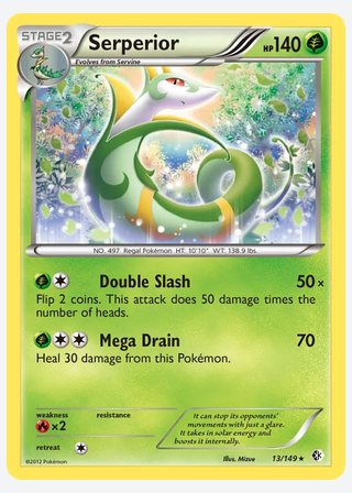 Serperior — catalogusbeeld