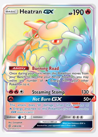 Heatran GX — catalogusbeeld