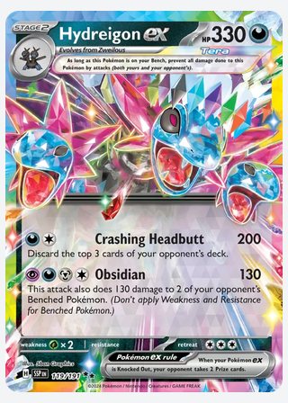 Hydreigon ex — catalogusbeeld