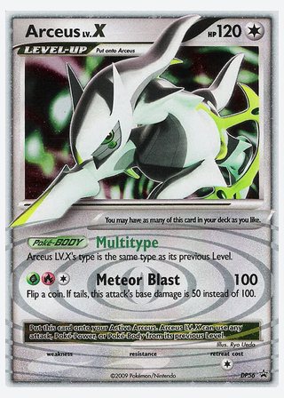 Arceus — catalogusbeeld