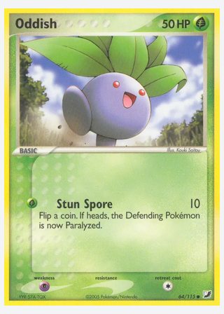 Oddish — catalogusbeeld