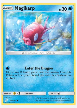 Magikarp — catalogusbeeld