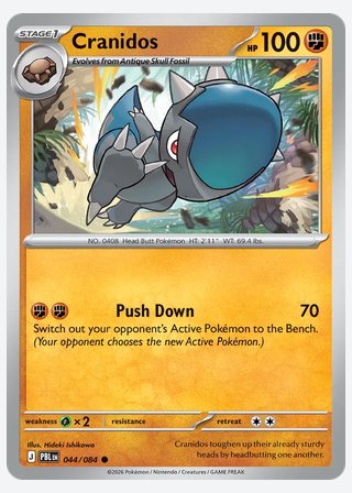 Cranidos — catalogusbeeld
