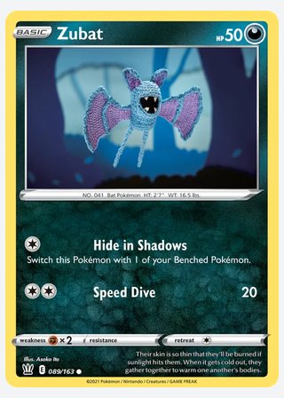 Zubat — catalogusbeeld
