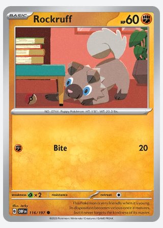 Rockruff — catalogusbeeld