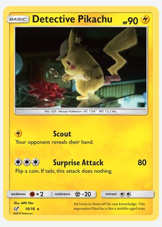 Detective Pikachu — catalogusbeeld
