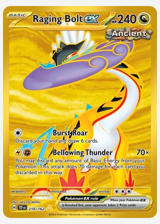 Raging Bolt ex — catalogusbeeld