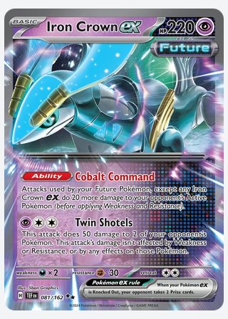 Iron Crown ex — catalogusbeeld